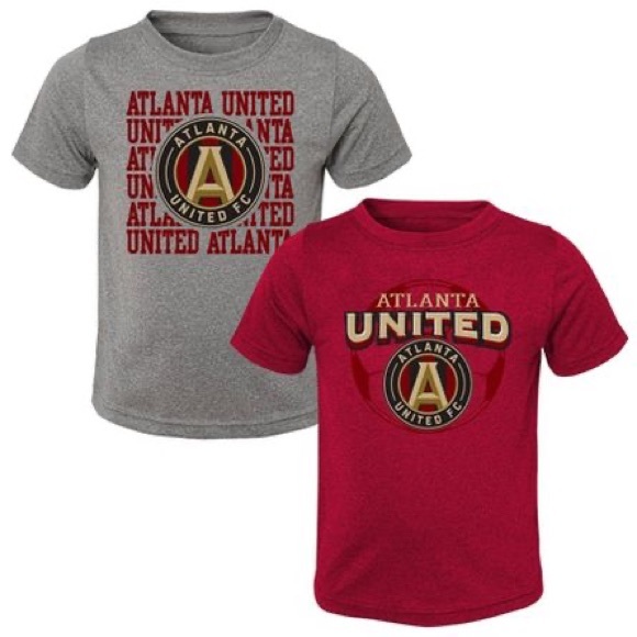 MLS Atlanta United FC Toddler 2pk Poly T-Shirt - Picture 1 of 4